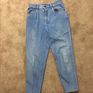 Vintage Lizwear Straight Leg Denim Mom Jeans 14P